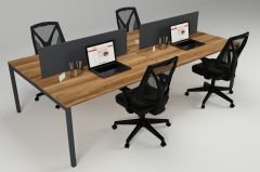 LİNK DÖRTLÜ WORKSTATION BAROK - 280X140X75H